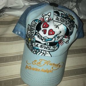 Ed Hardy “love kills slowly” trucker hat